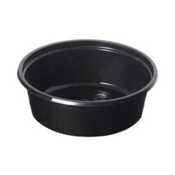 Plastik Siyah Sos Kabı 50 cc 1000 Adet - 2