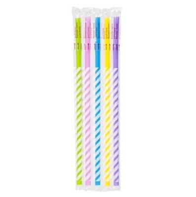 Renkli Frozen Pipet Jelatin Sargılı Körüksüz 8mm x 24 cm - 1