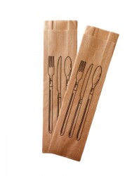 Şamua Kese Çatal Kaşık Poşeti 8x28 cm 10 KG - AMBALAJ MAĞAZASI