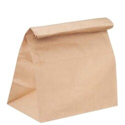 Sapsız Kraft Taşıma Torbası 32x28x16 cm - AMBALAJ MAĞAZASI