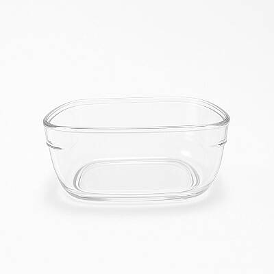 Sert Plastik Sütlaç Kasesi Şeffaf - 1