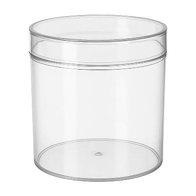 Sert Plastik Tatlı Kabı Kapaklı 270 cc 240 Adet - 1