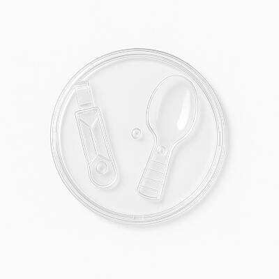 Sunum Bardağı Kaşıklı Kapak - 1