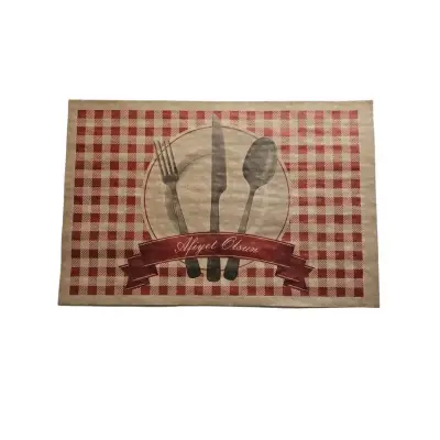 Tepsi Kağıdı 27x40 cm Çatal Kaşık Desenli Kraft 500'lü paket - 3