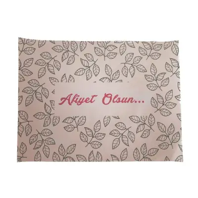 Tepsi Kağıdı 30x40 cm Yaprak Desenli Kraft 500'lü paket - 3