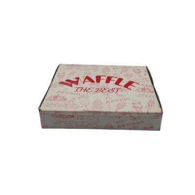 Waffle Kutusu 19x17x4 cm 100 Adet - 1